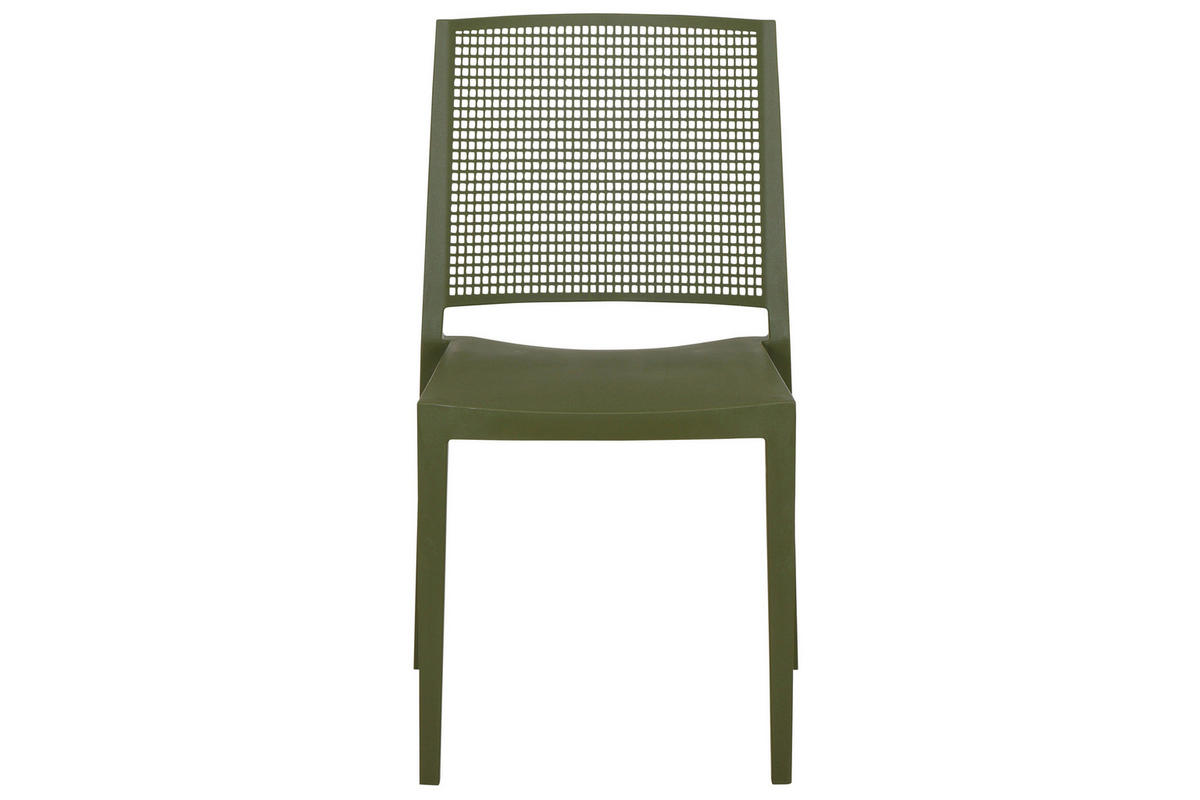 GARTENGARNITUR 3-teilig  - Grün, Basics, Holzwerkstoff/Kunststoff (90/80/138cm) - Siena Garden