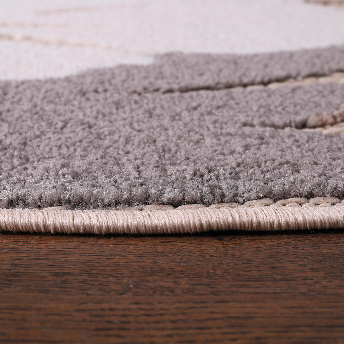 OUTDOORTEPPICH 150 cm Floral Beige, Braun  - Beige/Braun, LIFESTYLE, Kunststoff/Textil (150cm)