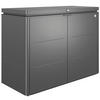 GARTENBOX  - Dunkelgrau, Design, Metall (160/118/70cm) - Biohort