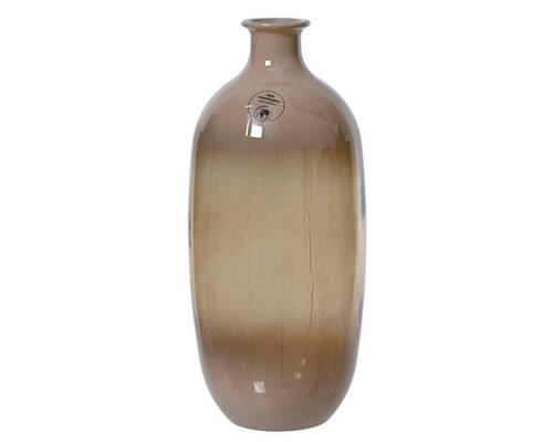 VAS 31 cm  - beige, Basics, glas (13,00/13,00/31,00cm)