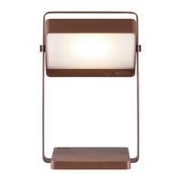 SOLARLEUCHTE  - Braun, Design, Metall (17/10,7/23,6cm) - Nordlux