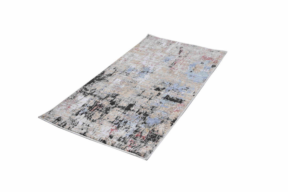 TKANA PREPROGA  ANITA     80/150 cm    tkano  antracit, peščene barve  - antracit/peščene barve, Design, tekstil (80/150cm) - Novel