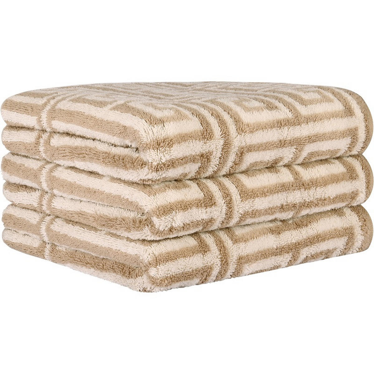 DUSCHTUCH 80/150 cm  - Beige, Basics, Textil (80/150cm) - Cawoe