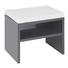 SITZBANK 60/46/45 cm - Anthrazit, Design, Holzwerkstoff/Textil (60/46/45cm) - Novel SITZBANK 60/46/45 cm - Anthrazit, Design, Holzwerkstoff/Textil (60/46/45cm) - Novel