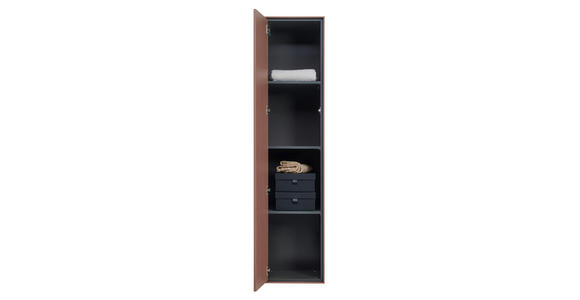 GARDEROBENSCHRANK RENO  in 42/170/41 cm  - Braun, Design, Holzwerkstoff (42/170/41cm) - Voleo