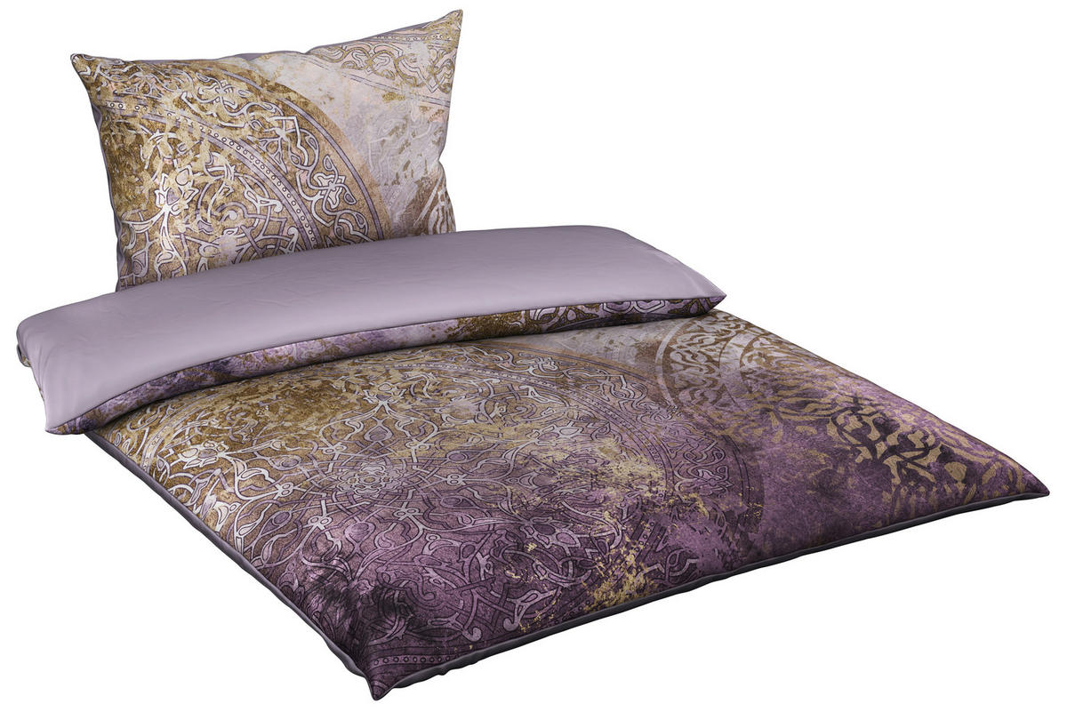 KÉTOLDALAS ÁGYNEMŰHUZAT 140/200 cm  - lila, Konventionell, textil (140/200cm) - Esposa