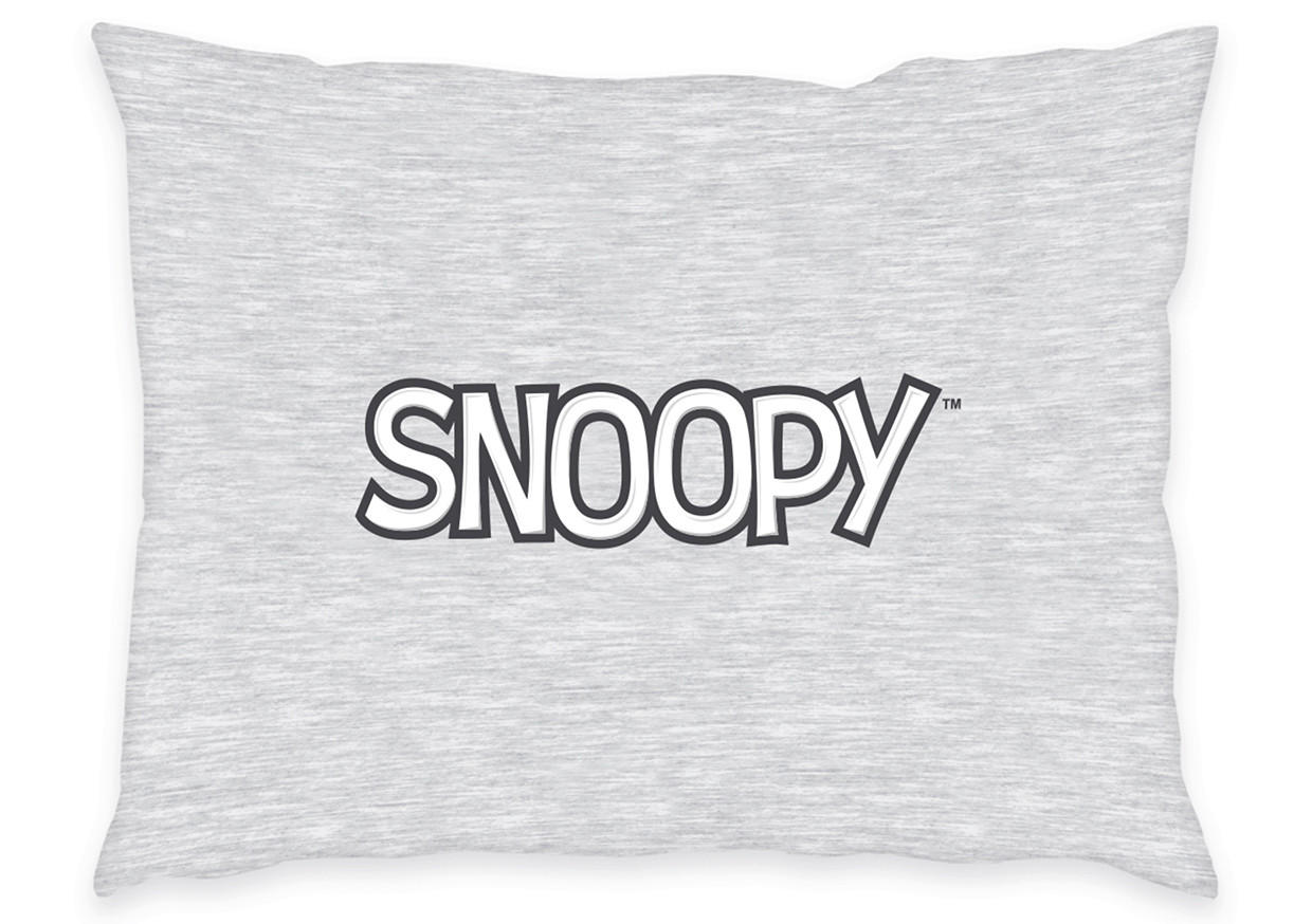 BETTWÄSCHE Snoopy Peanuts Renforcé 140/200 cm  - Hellgrau, Basics, Textil (140/200cm) - Herding