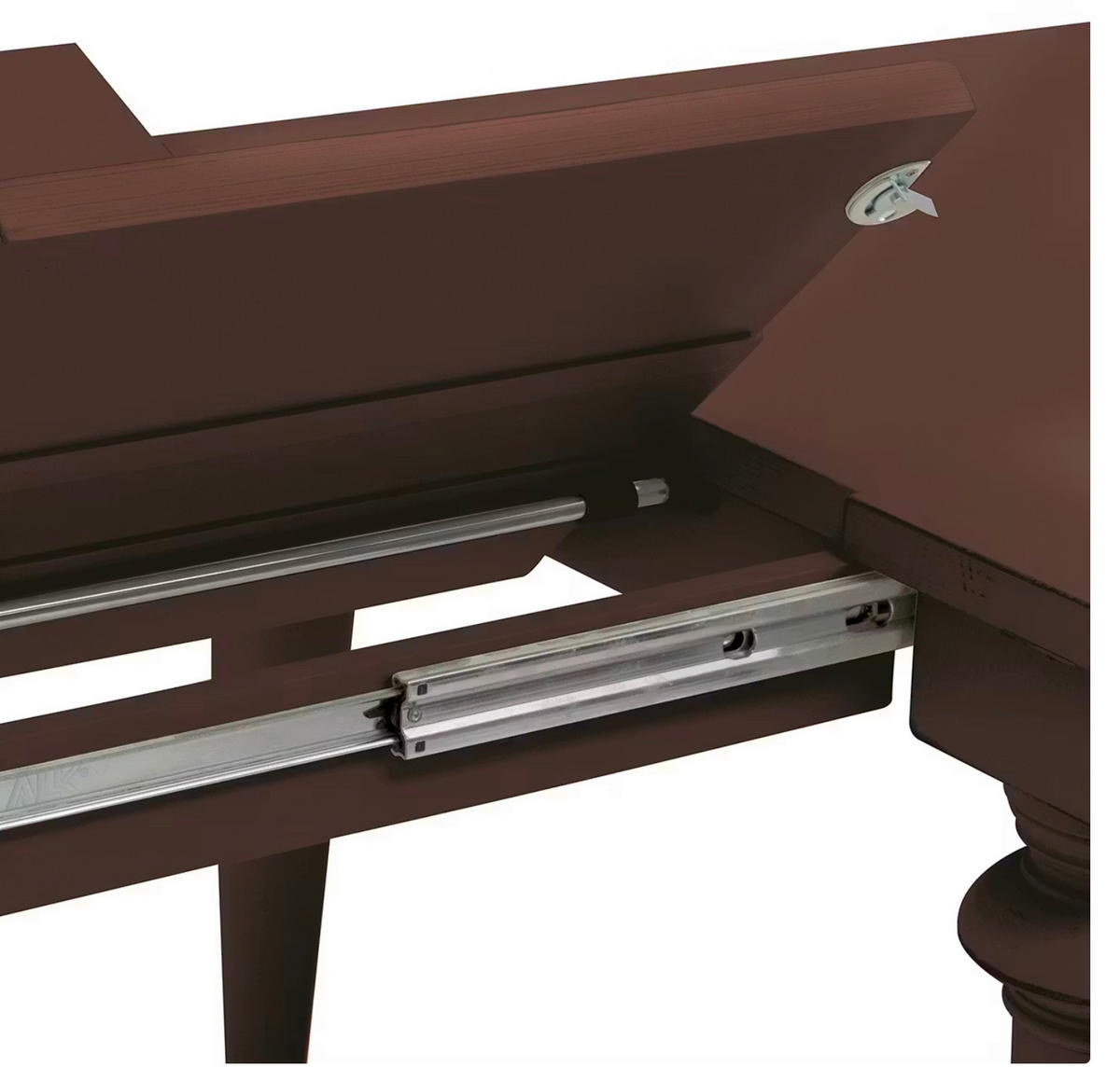 ESSTISCH Nussbaumfarben rechteckig  ausziehbar  - Nussbaumfarben, LIFESTYLE, Holz (182-232/76/90cm) - Livetastic