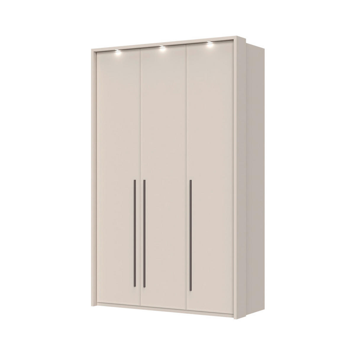 ORMAR SA KLASIČNIM VRATIMA kašmir  142/226/60 cm  - kašmir, Dizajnerski, metal/pločasti materijal (142/226/60cm)