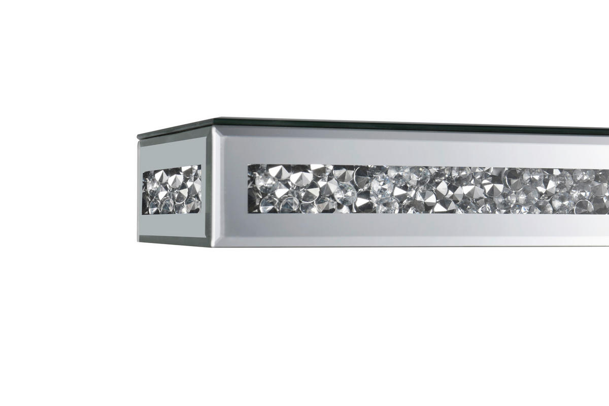 WANDBOARD Glas Klar  - Klar, Trend, Glas (50/5,5/15cm) - Boxxx