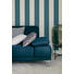 VLIESTAPETE 10,05 m - Petrol/Creme, Design, Textil (53/1005cm)