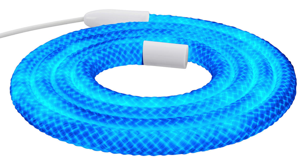 LED SZALAG 200 cm  - fehér, Basics, műanyag (200cm)