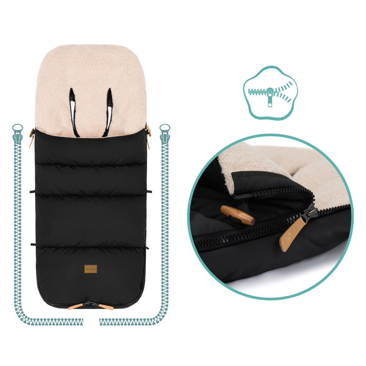 FUßSACK  - Basics (50/100cm) - Jimmylee