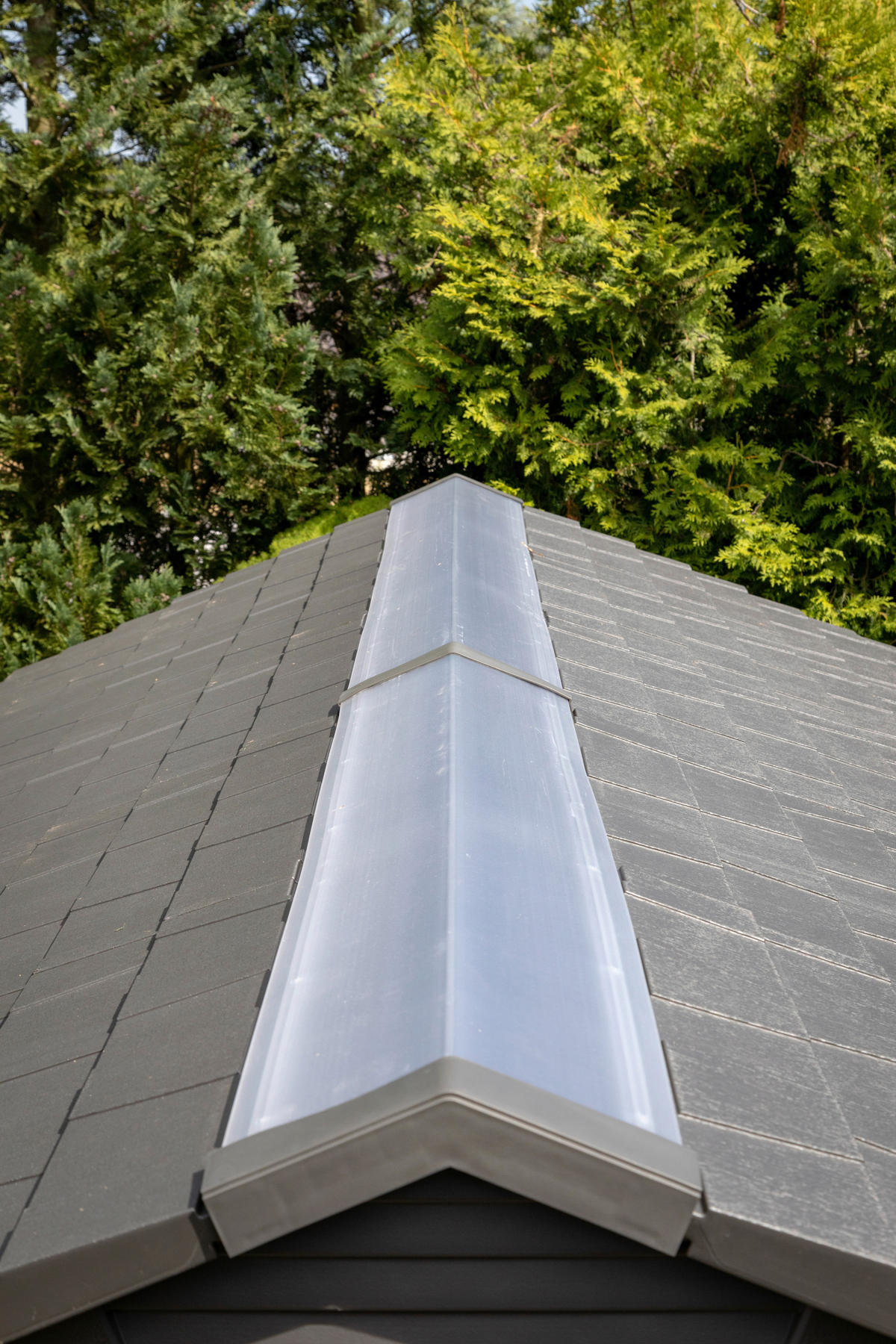 GERÄTEHAUS 204/227/285 cm  - Grau, Basics, Kunststoff (204/227/285cm) - Ambia Garden