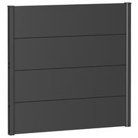 SICHTSCHUTZ - Dunkelgrau, Basics, Metall (96/91/4,4cm) - Biohort