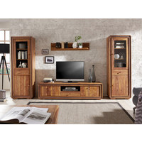 wohnwand holz dunkel, wohnwände online finden ▷ | xxxlutz, Design ideen