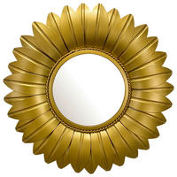 WANDSPIEGEL 60/60/4 cm  - Goldfarben, Design, Glas/Metall (60/60/4cm) - MID.YOU