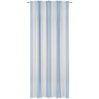 ZAVJESA SA SKRIVENIM OMČAMA plava  140/245 cm  - plava, Basics, tekstil (140/245cm) - Esposa