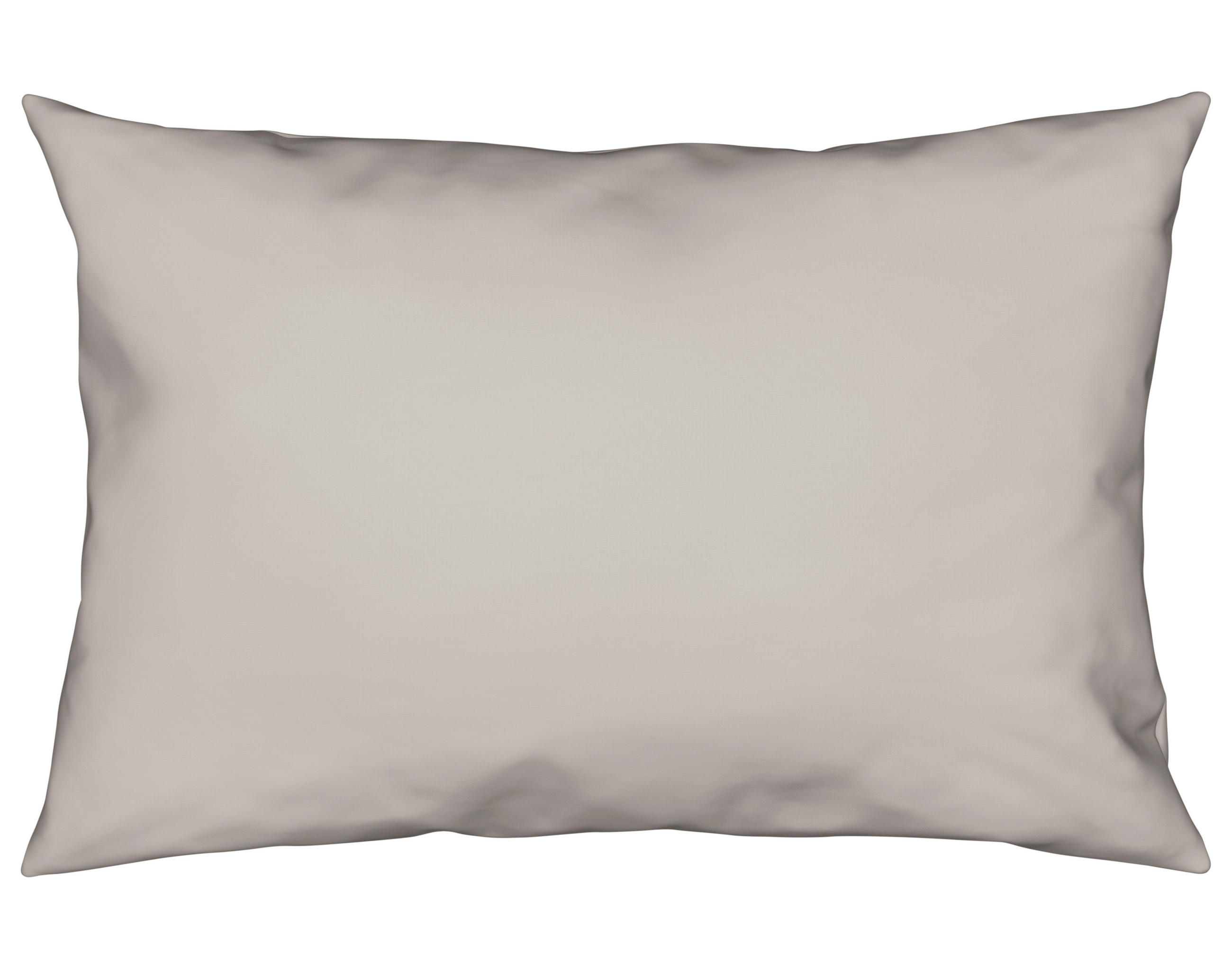 Kissenhülle Vicky 40x60 Cm Jersey Taupe + Reißverschluss