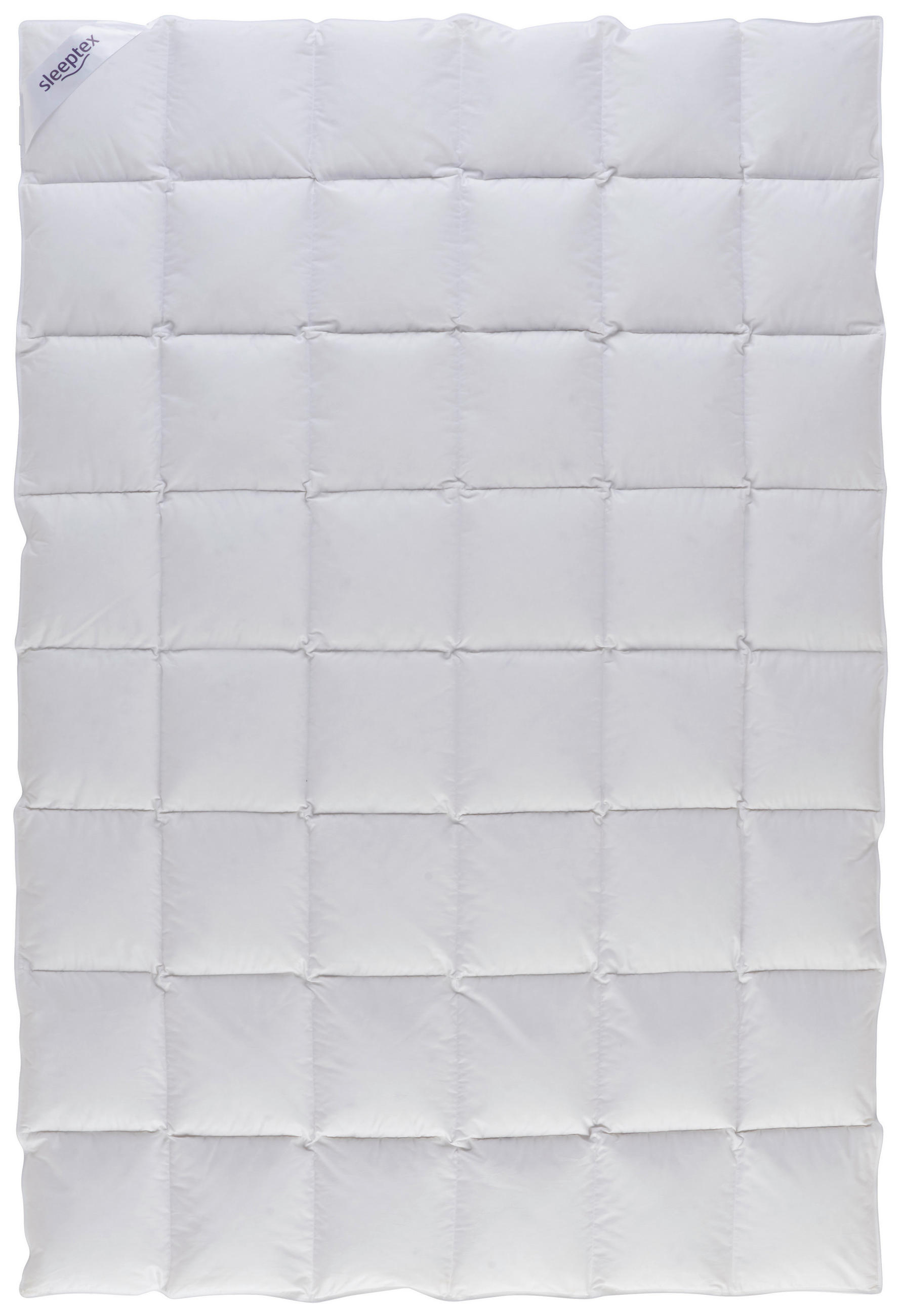 CELOROČNÁ PRIKRÝVKA, 140/200 cm, páperie - biela, Basics, textil (140/200cm) - Sleeptex