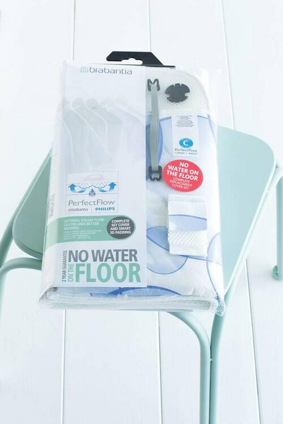 NAVLAKA ZA DASKU ZA GLAČANJE    45/1/127 cm    - plava, Basics, tekstil (45/1/127cm) - Brabantia