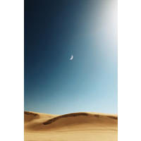 ALUMINIUMBILD 98/148 cm  - Sandfarben/Blau, Design, Kunststoff/Metall (98/148cm)