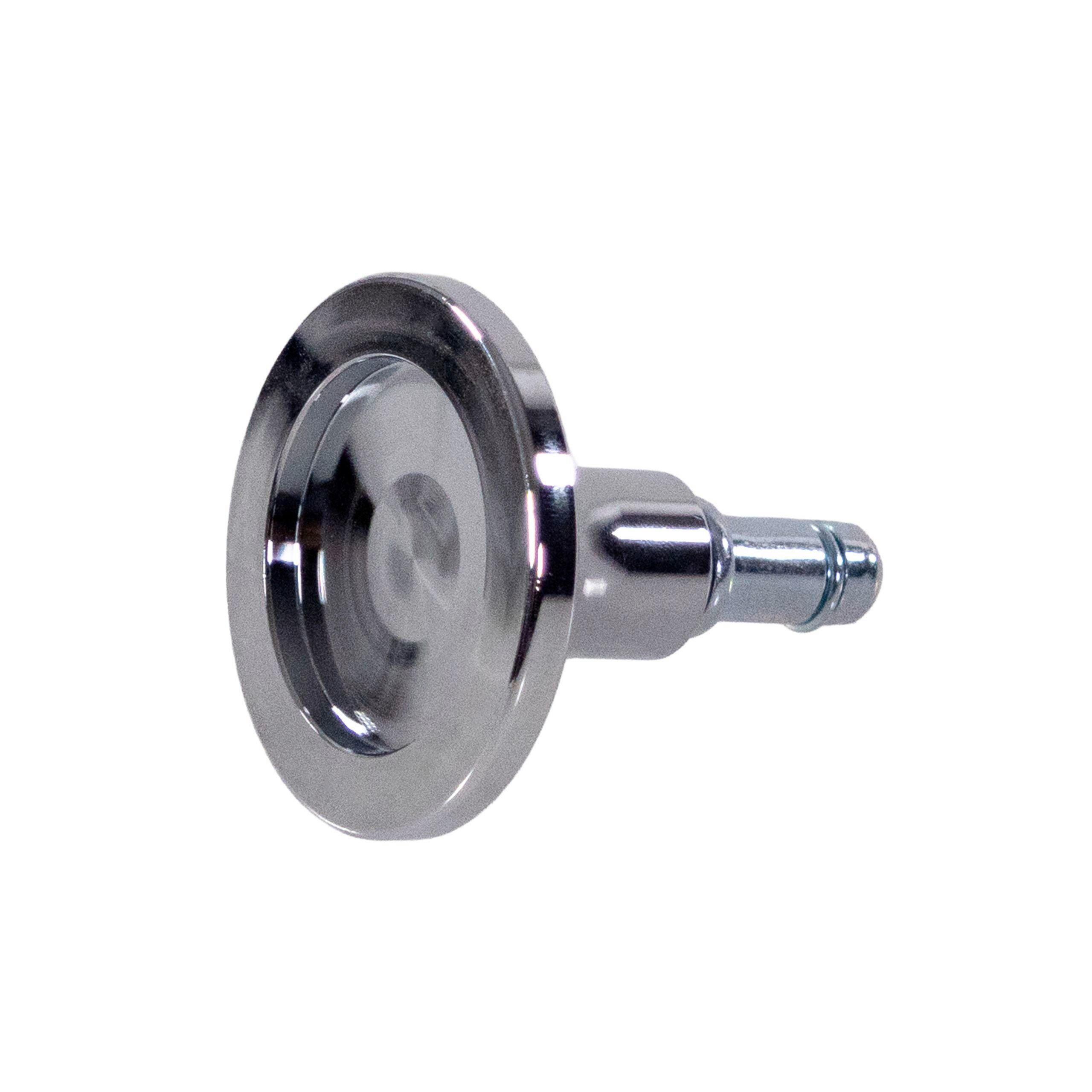 BÜROSTUHLGLEITER  - Silberfarben, MODERN, Metall (6.5/6/6.5cm) - MID.YOU