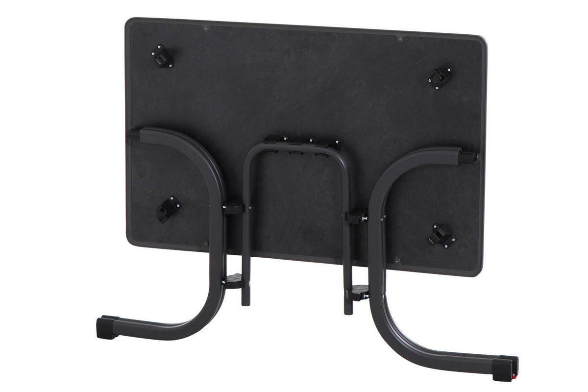 GARTENGARNITUR 5-teilig Stahl  - Anthrazit/Senfgelb, Basics, Kunststoff/Metall (70/81/110cm) - Siena Garden
