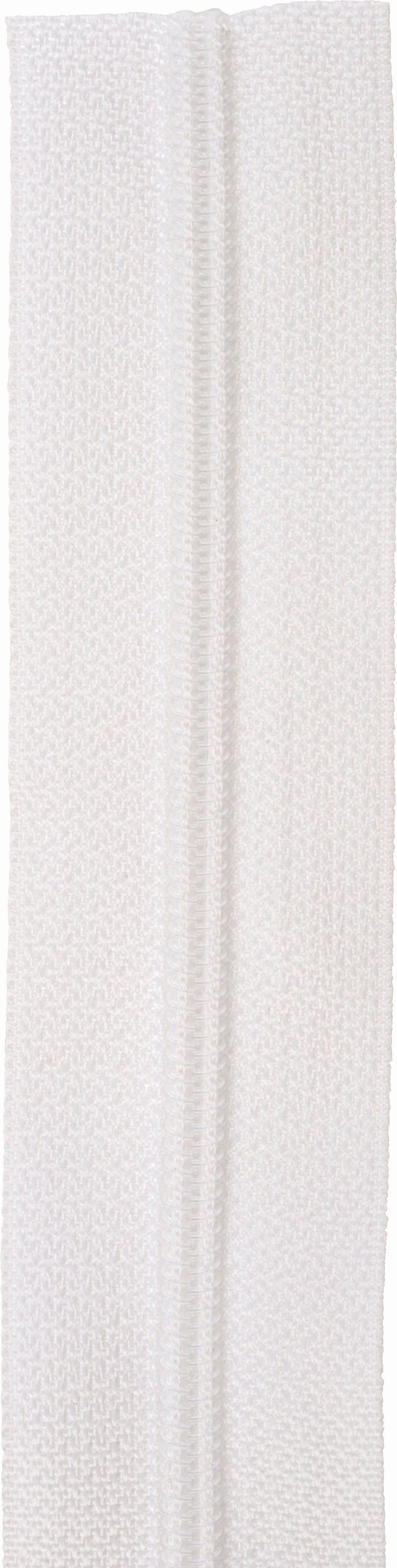 REIßVERSCHLUSS 100 cm  - Weiß, Basics, Textil (100cm)