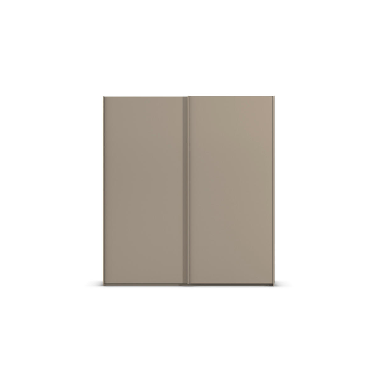 SCHWEBETÜRENSCHRANK 201/223/69 cm,  in Fango, 2 Tür(en)  - Fango, Basics, Holzwerkstoff/Metall (201/223/69cm) - Rauch Möbel