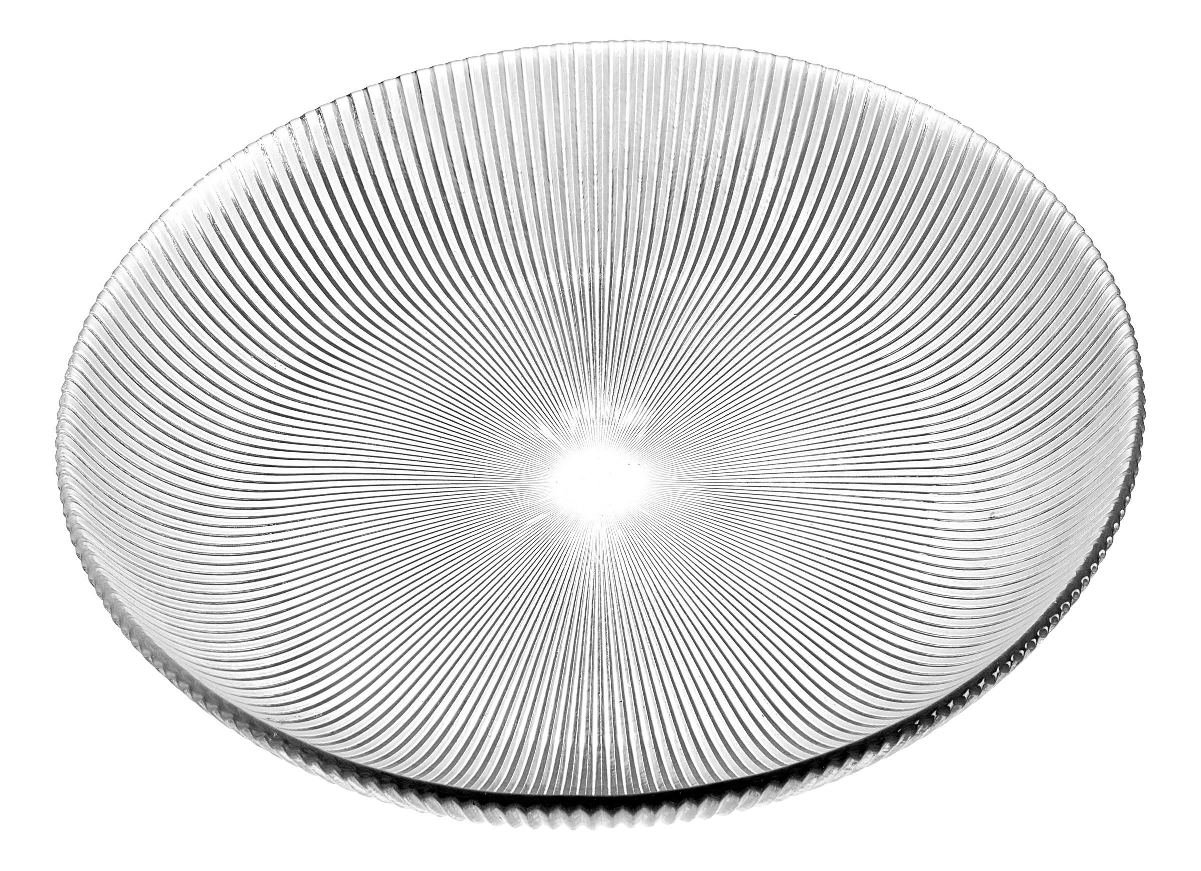 TELLER Klar Unico  - Klar, KONVENTIONELL, Glas (31/31/3cm) - Ritzenhoff Breker