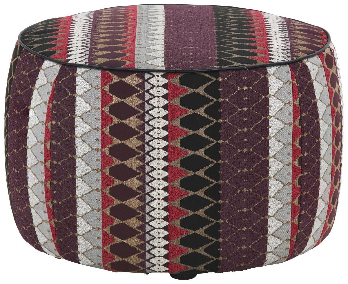 POUF Flachgewebe Multicolor  - Multicolor, Design, Textil (62/40/62cm) - Koinor