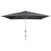SONNENSCHIRM 300x200 cm Anthrazit  - Anthrazit/Alufarben, KONVENTIONELL, Textil/Metall (300/200cm) - Doppler