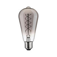 LED-LEUCHTMITTEL E27 4,2 W 170 lm  - Dunkelgrau, Basics, Glas (6,4/14,3cm) - Paulmann