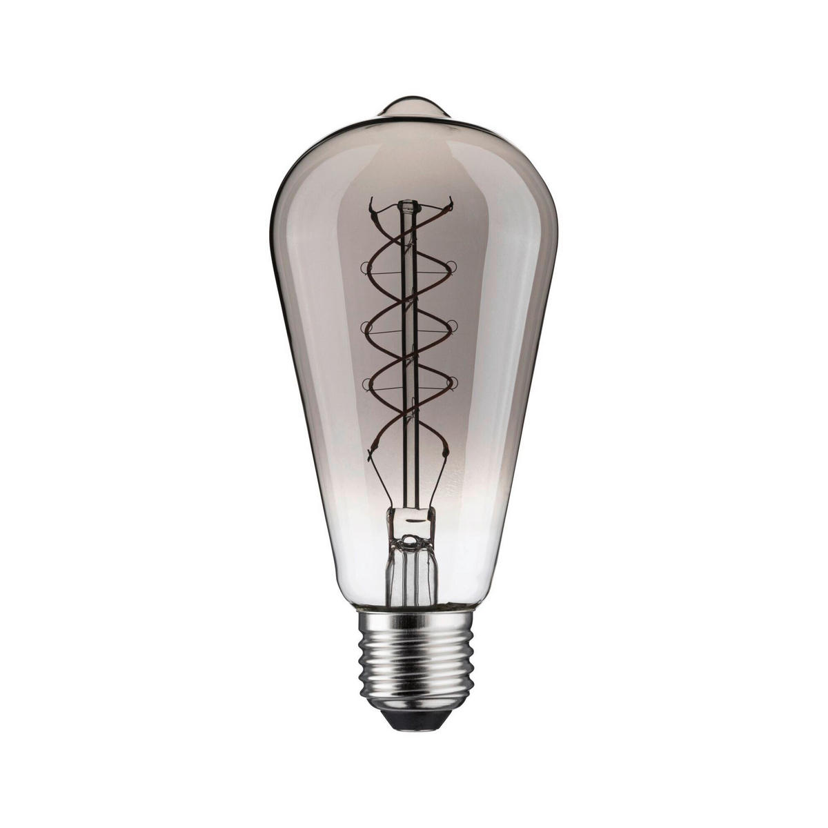LED-LEUCHTMITTEL E27 4,2 W 170 lm  - Dunkelgrau, Basics, Glas (6,4/14,3cm) - Paulmann