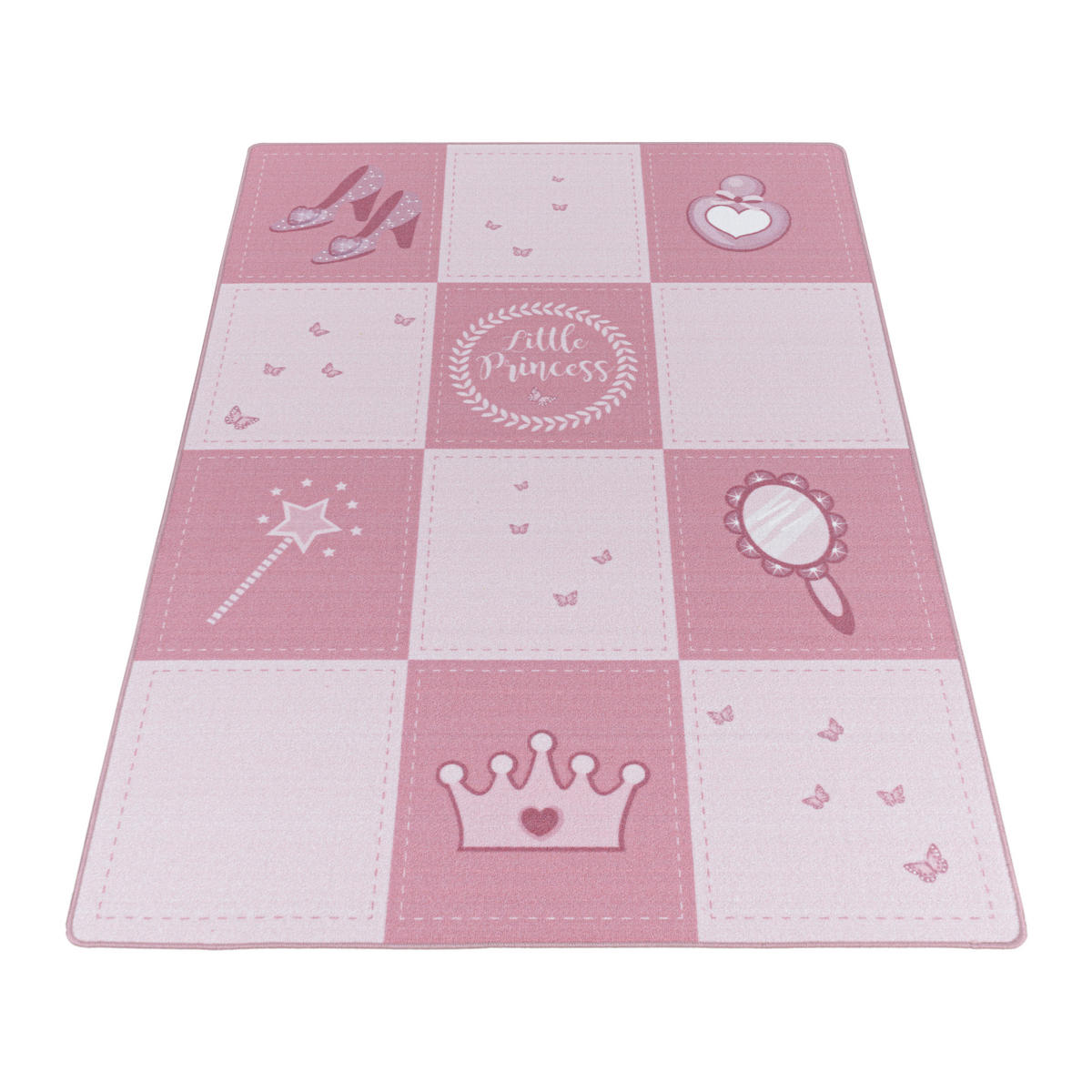 KINDERTEPPICH 80/120 cm Play 2905 pink  - Pink, Basics, Kunststoff/Textil (80/120cm)