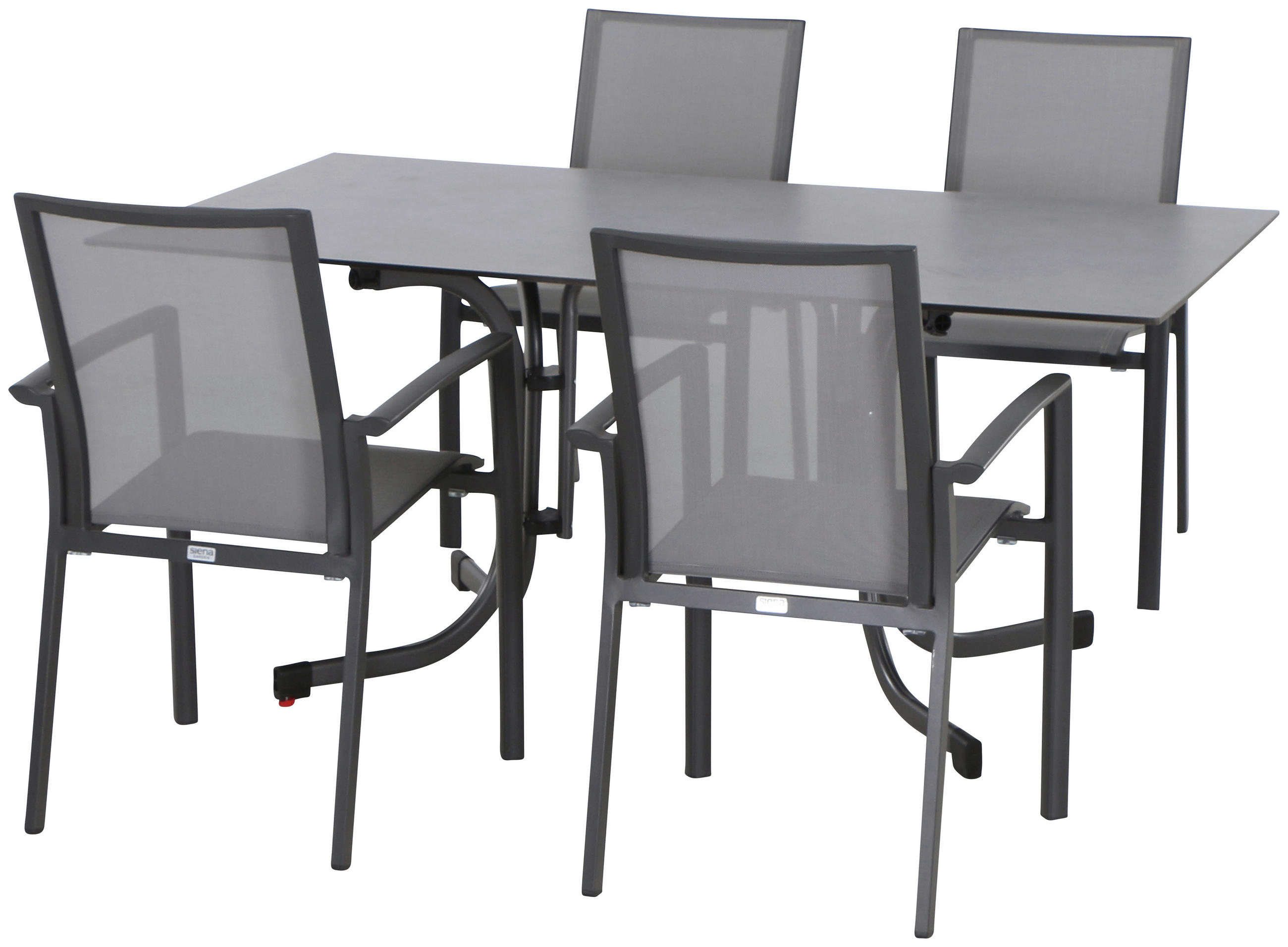 Loungegarnitur 5-tlg Velia Aus Metall