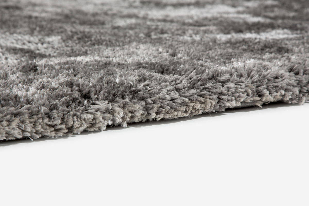 HOCHFLORTEPPICH 67/130 cm Heaven Grau  - Grau, KONVENTIONELL, Textil (67/130cm) - Schöner Wohnen