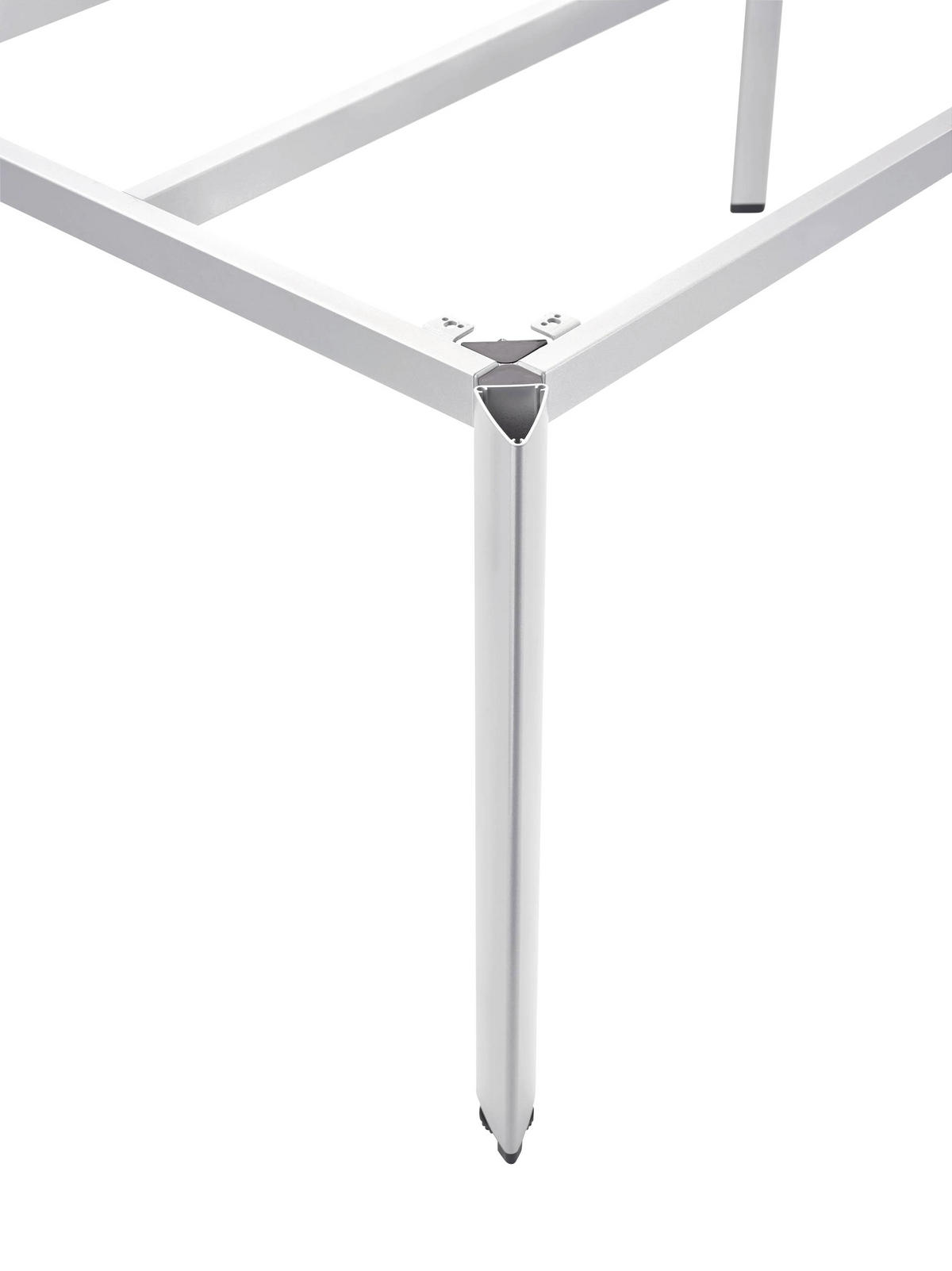 GARTENTISCHGESTELL 160/95/72 cm Metall Silberfarben  - Silberfarben, Basics, Metall (160/95/72cm) - Kettler