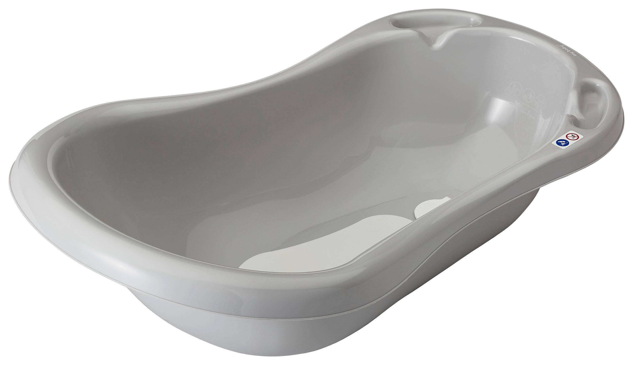 DETSKÁ VANIČKA - sivá, Basics, plast (84/45/28cm) - My Baby Lou