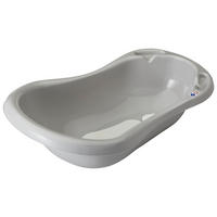 DETSKÁ VANIČKA - sivá, Basics, plast (84/45/28cm) - My Baby Lou