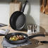 PFANNE 24 cm - Schwarz, Design, Metall (24cm) - Kelomat PFANNE 24 cm - Schwarz, Design, Metall (24cm) - Kelomat