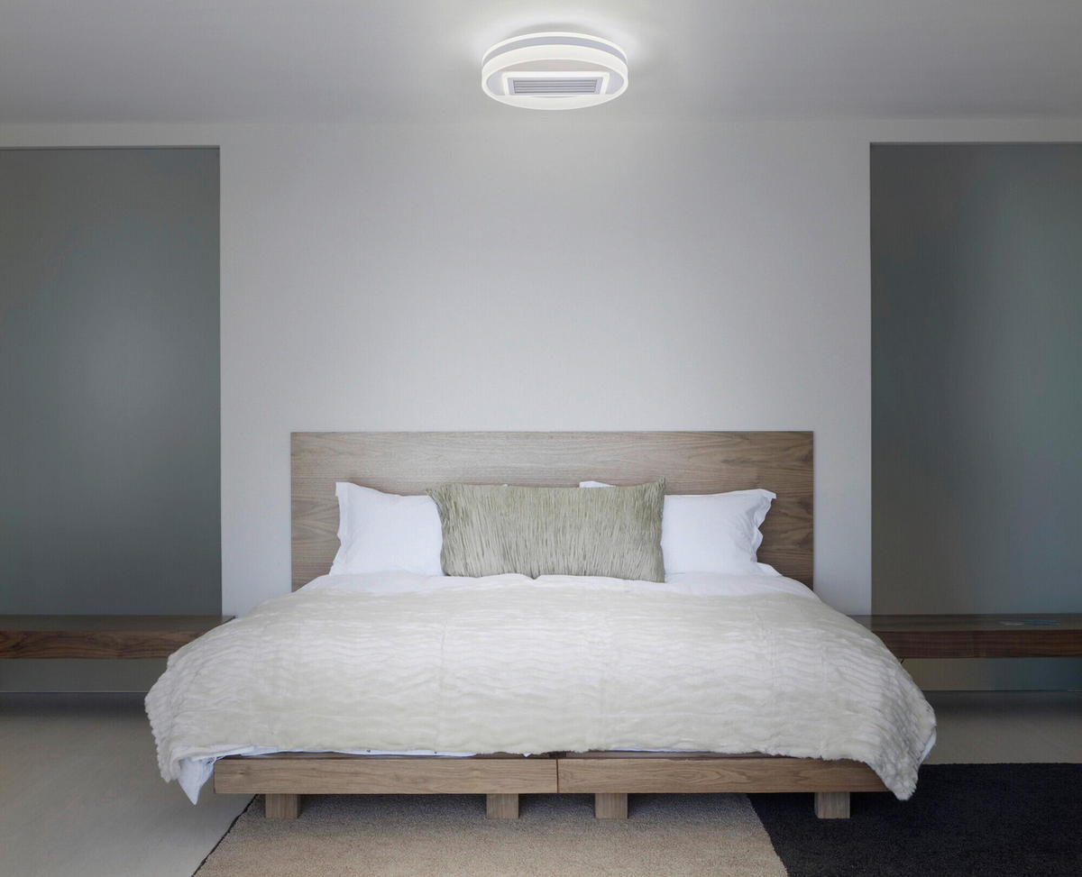 LED-DECKENLEUCHTE 50/13,5 cm   - Weiß, Design, Kunststoff/Metall (50/13,5cm) - Osram