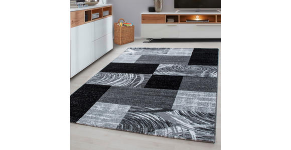 FLACHWEBETEPPICH 280/370 cm Parma Schwarz  - Schwarz, Design, Textil (280/370cm) - Novel