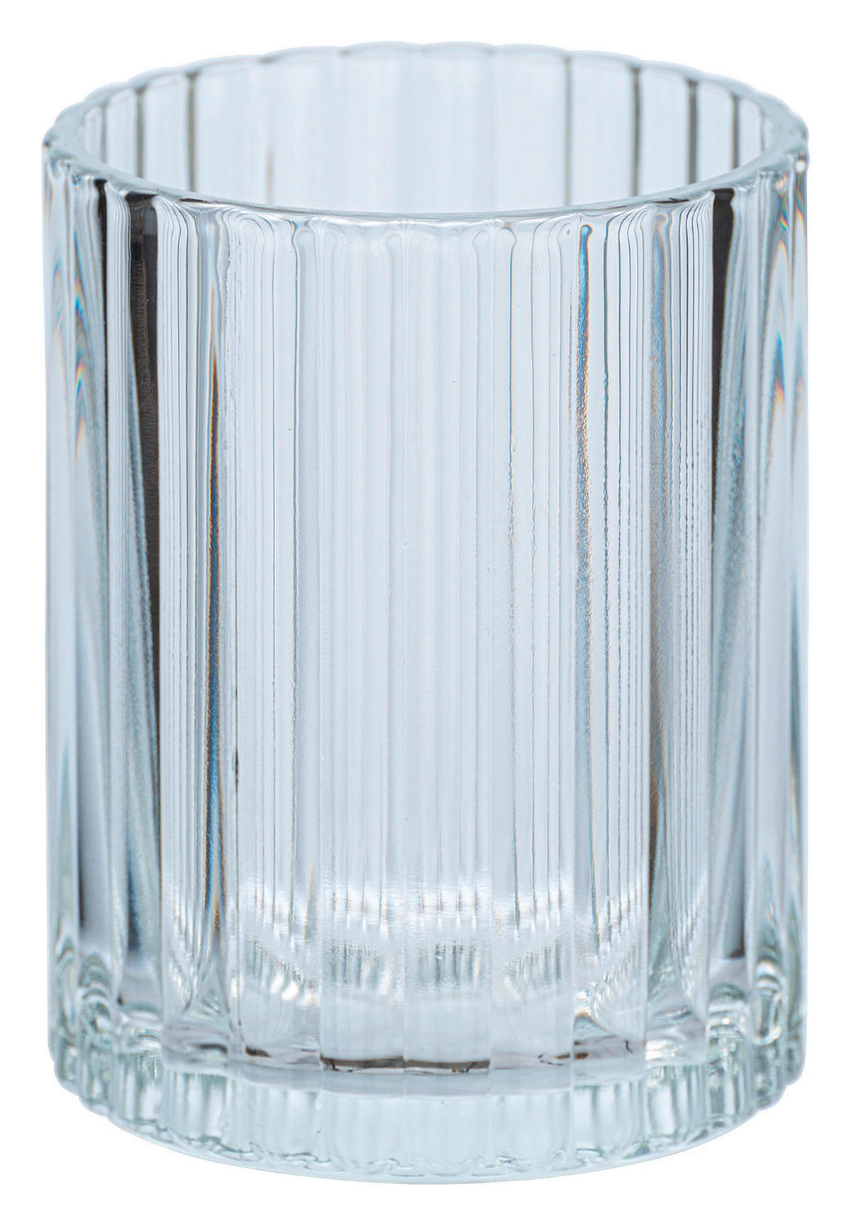 ZAHNPUTZBECHER Glas  - Basics, Glas (7,5/10/7,5cm) - Wenko