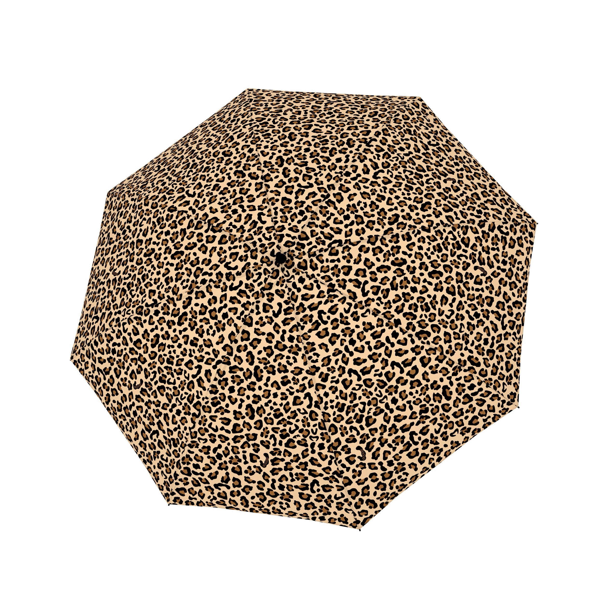 REGENSCHIRM - Beige/Schwarz, Basics, Kunststoff/Metall (95/56cm) - Doppler