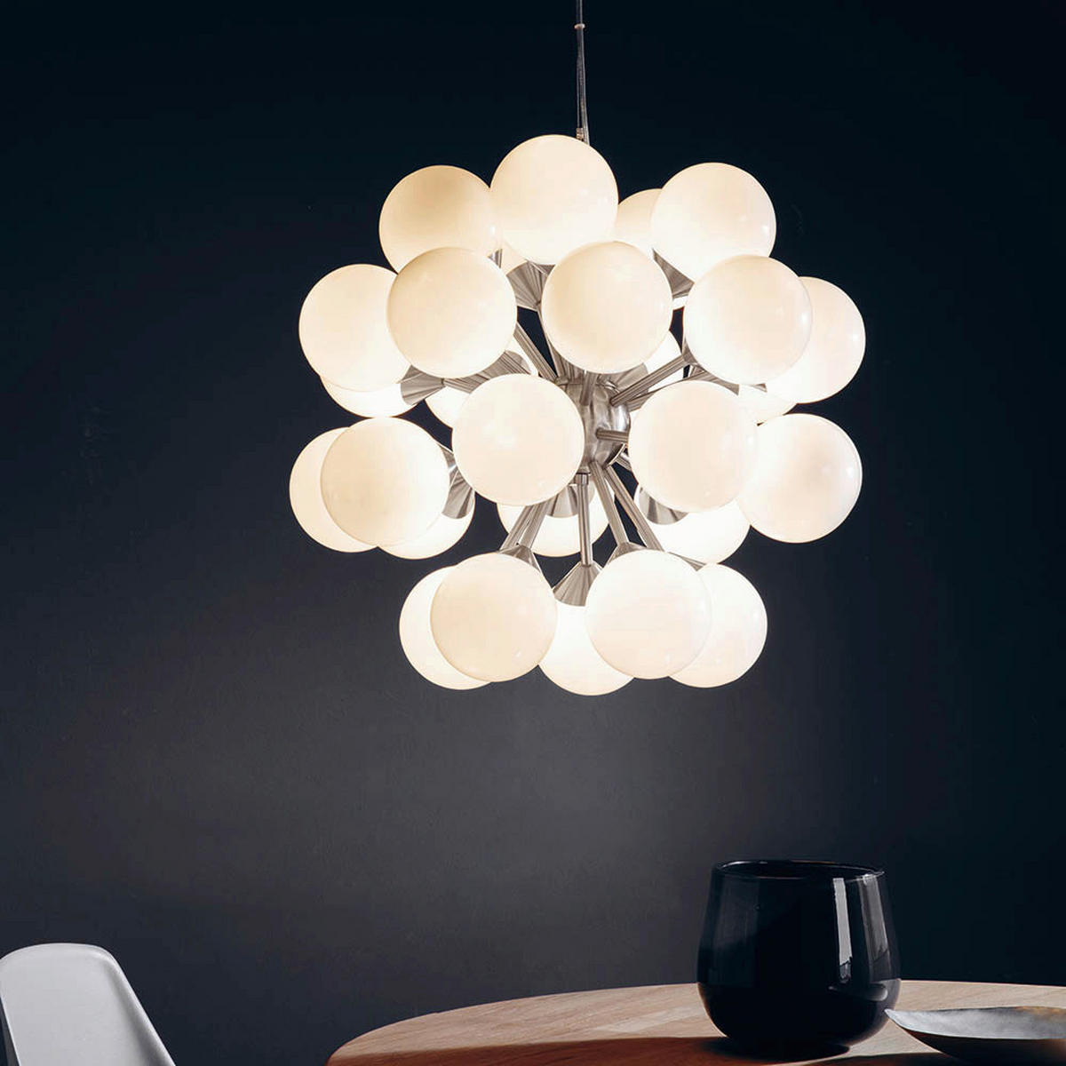 PENDELLEUCHTE Oscar 55/72-163,5 cm   - Messingfarben, Design, Metall (55/72-163,5cm) - ENDON