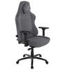 ORBICAL XL Nebulon Obsidian Schwarz Hochglanz, Anthrazit, Grau Metall, Textil   - Schwarz Hochglanz/Anthrazit, LIFESTYLE, Textil/Metall (81/147/72cm) - HIVAR