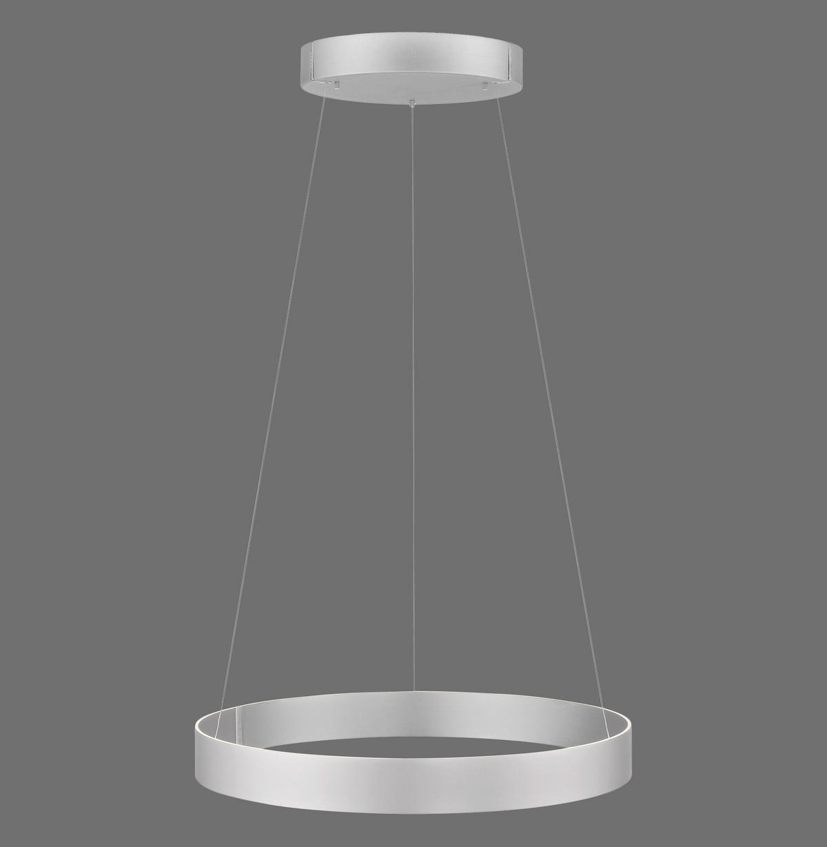 Lustră 70/350 cm  - culoare aluminiu, Design, plastic/metal (70/350cm)