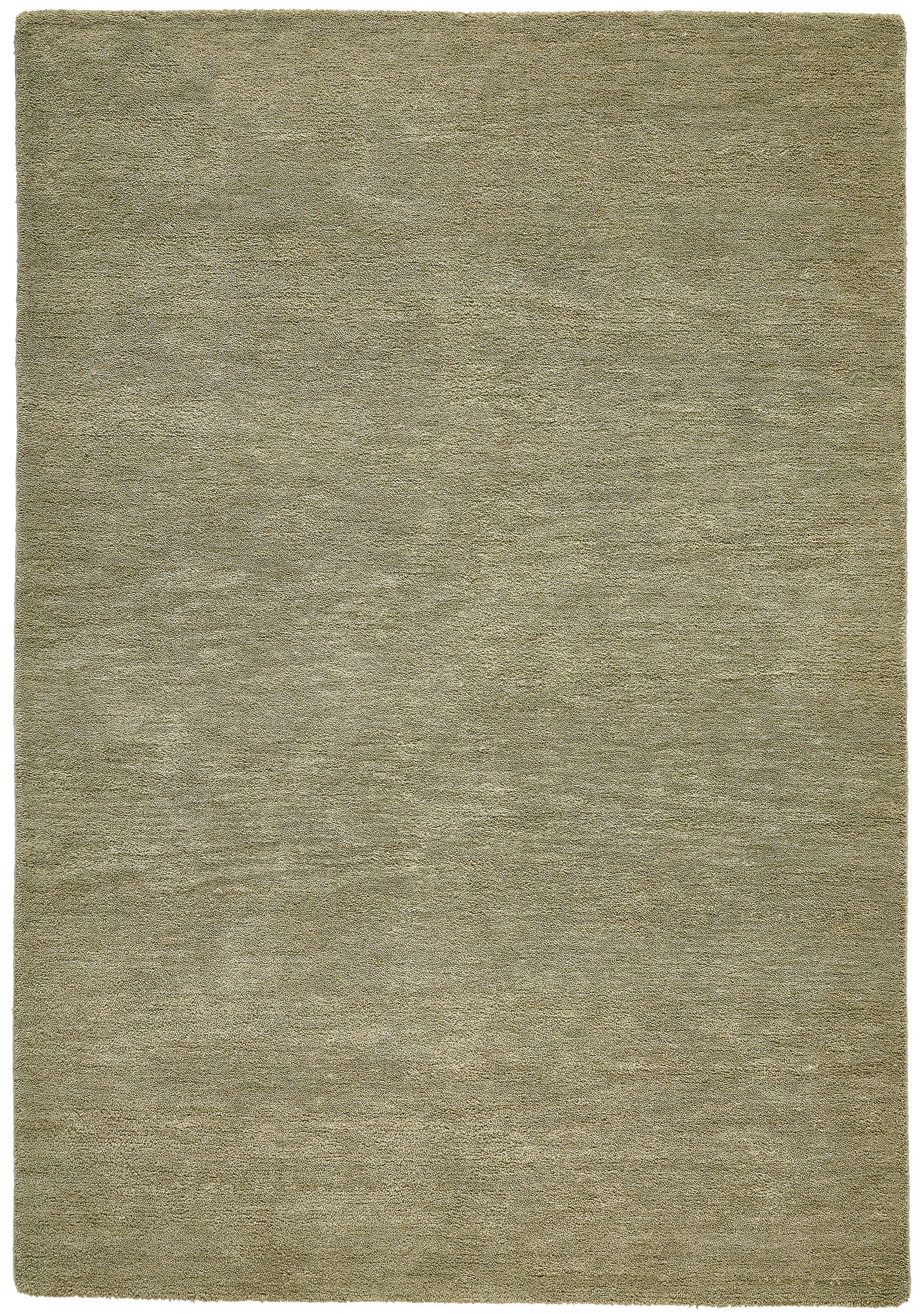 WOLLTEPPICH 130/190 cm Grün rechteckig  - Grün, Design, Textil (130/190cm) - Linea Natura
